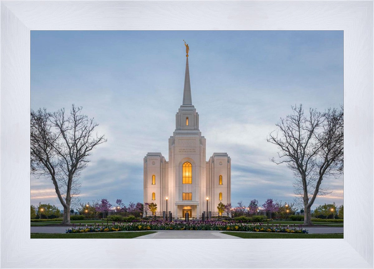 Brigham City Temple Early Spring