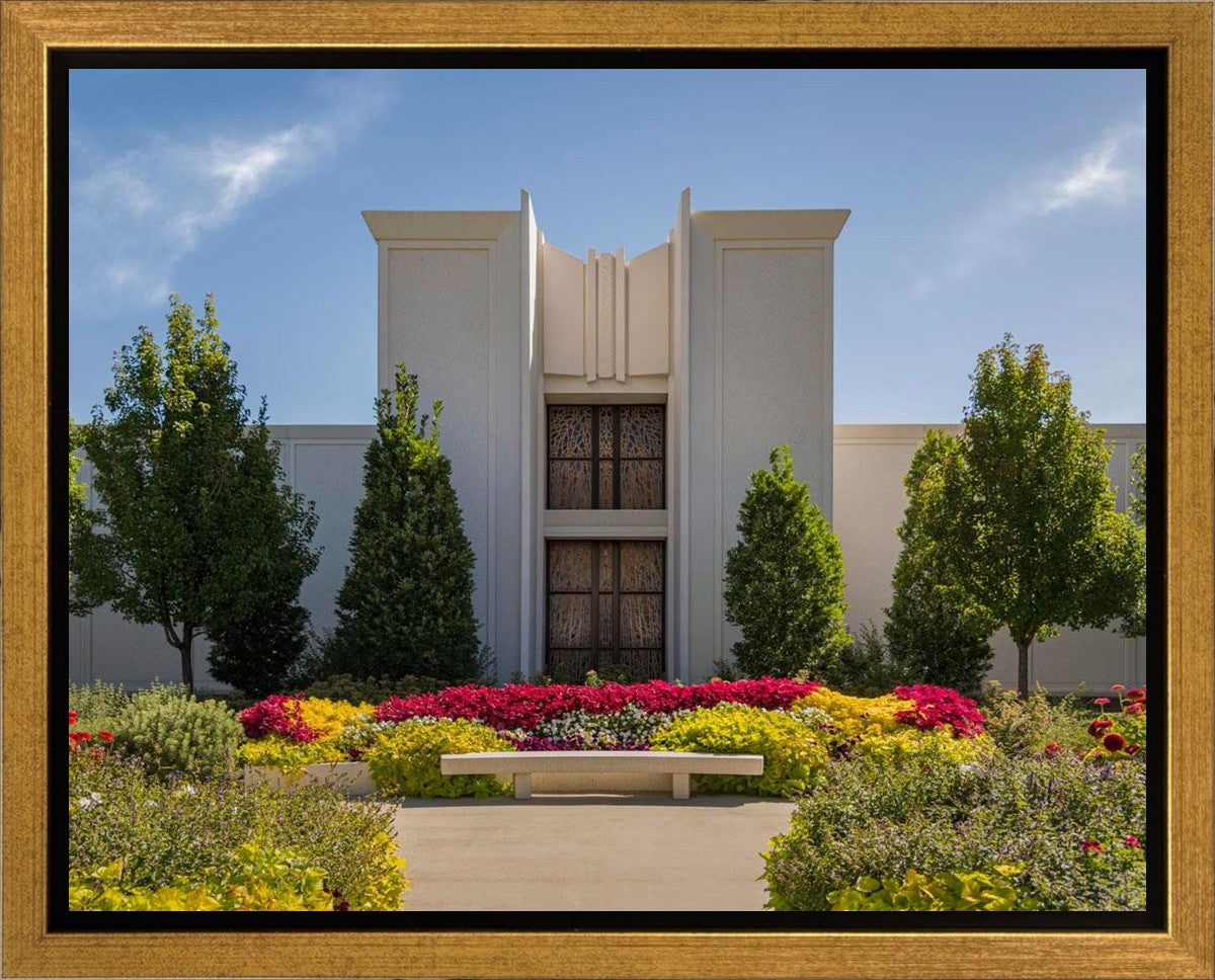 Denver Temple Gardens Of Hope Gallery Wrap