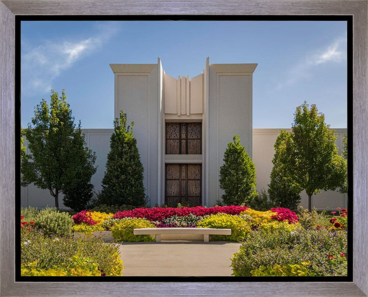 Denver Temple Gardens Of Hope Gallery Wrap
