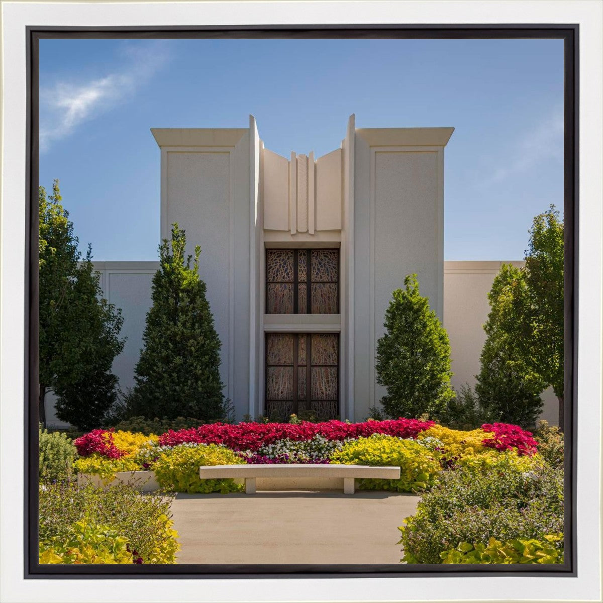 Denver Temple Gardens Of Hope Gallery Wrap