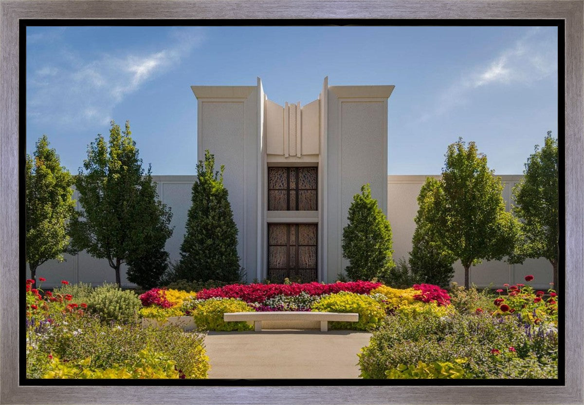 Denver Temple Gardens Of Hope Gallery Wrap