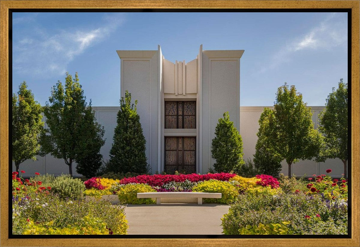 Denver Temple Gardens Of Hope Gallery Wrap