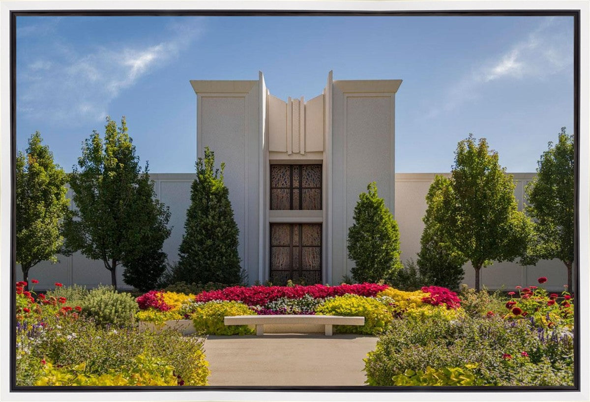 Denver Temple Gardens Of Hope Gallery Wrap