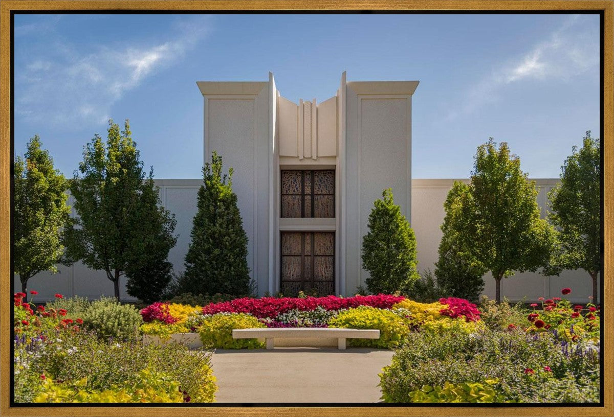 Denver Temple Gardens Of Hope Gallery Wrap