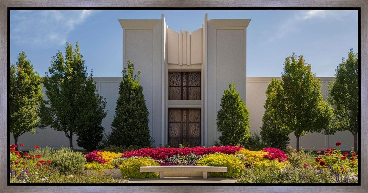 Denver Temple Gardens Of Hope Gallery Wrap