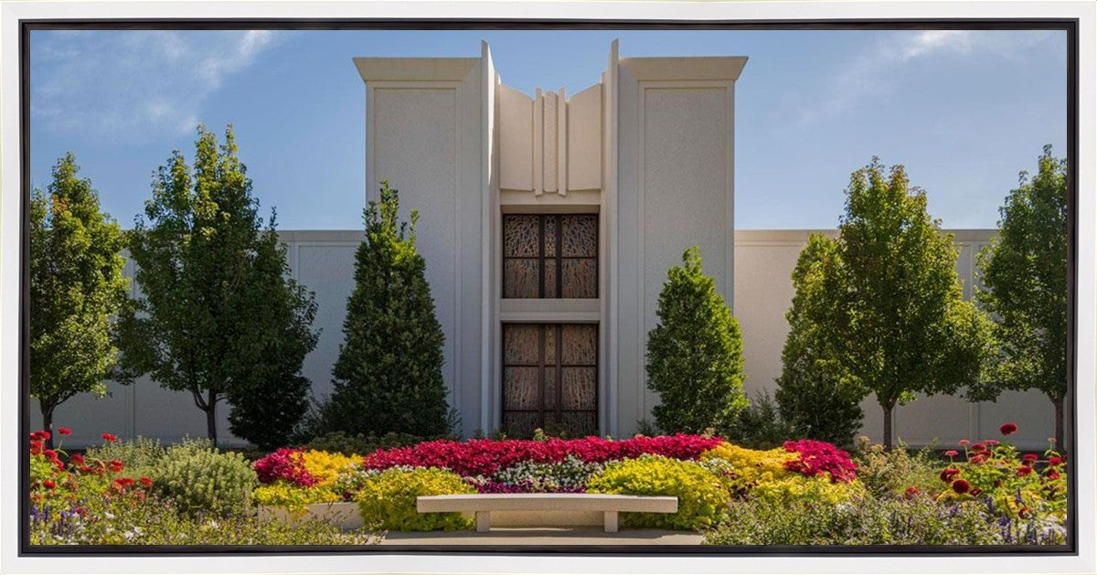Denver Temple Gardens Of Hope Gallery Wrap