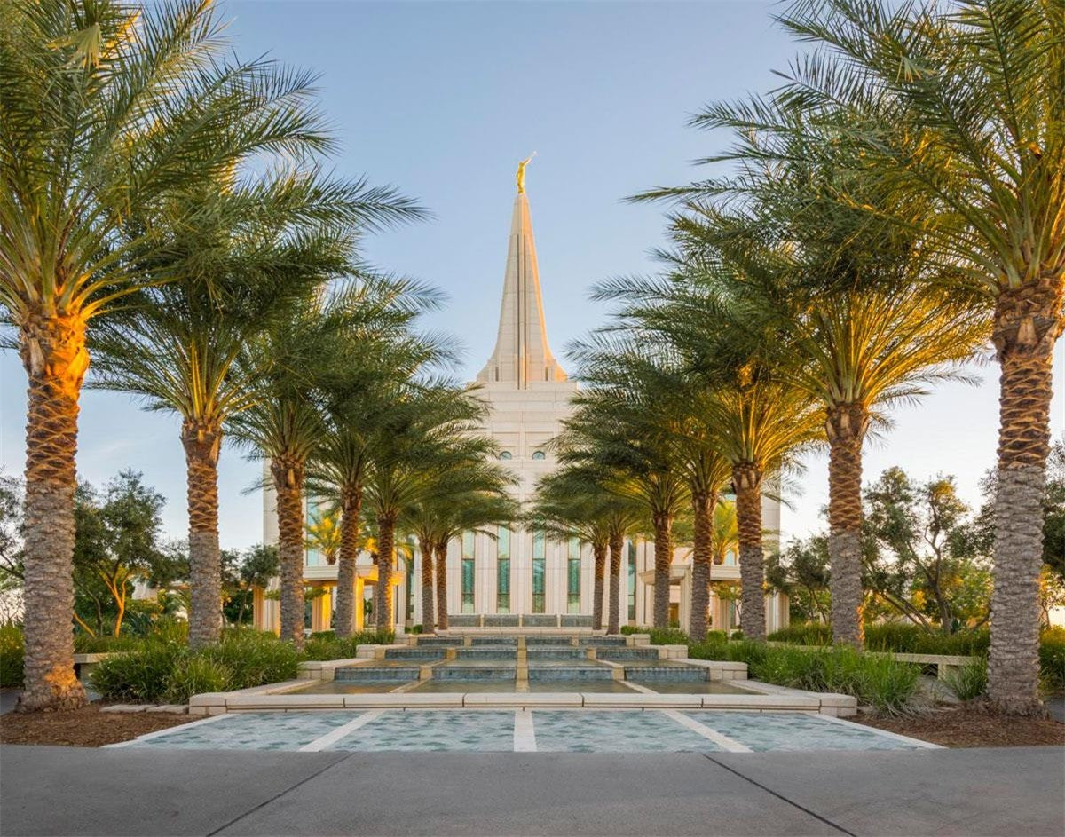 Gilbert Temple Pathway Gallery Wrap