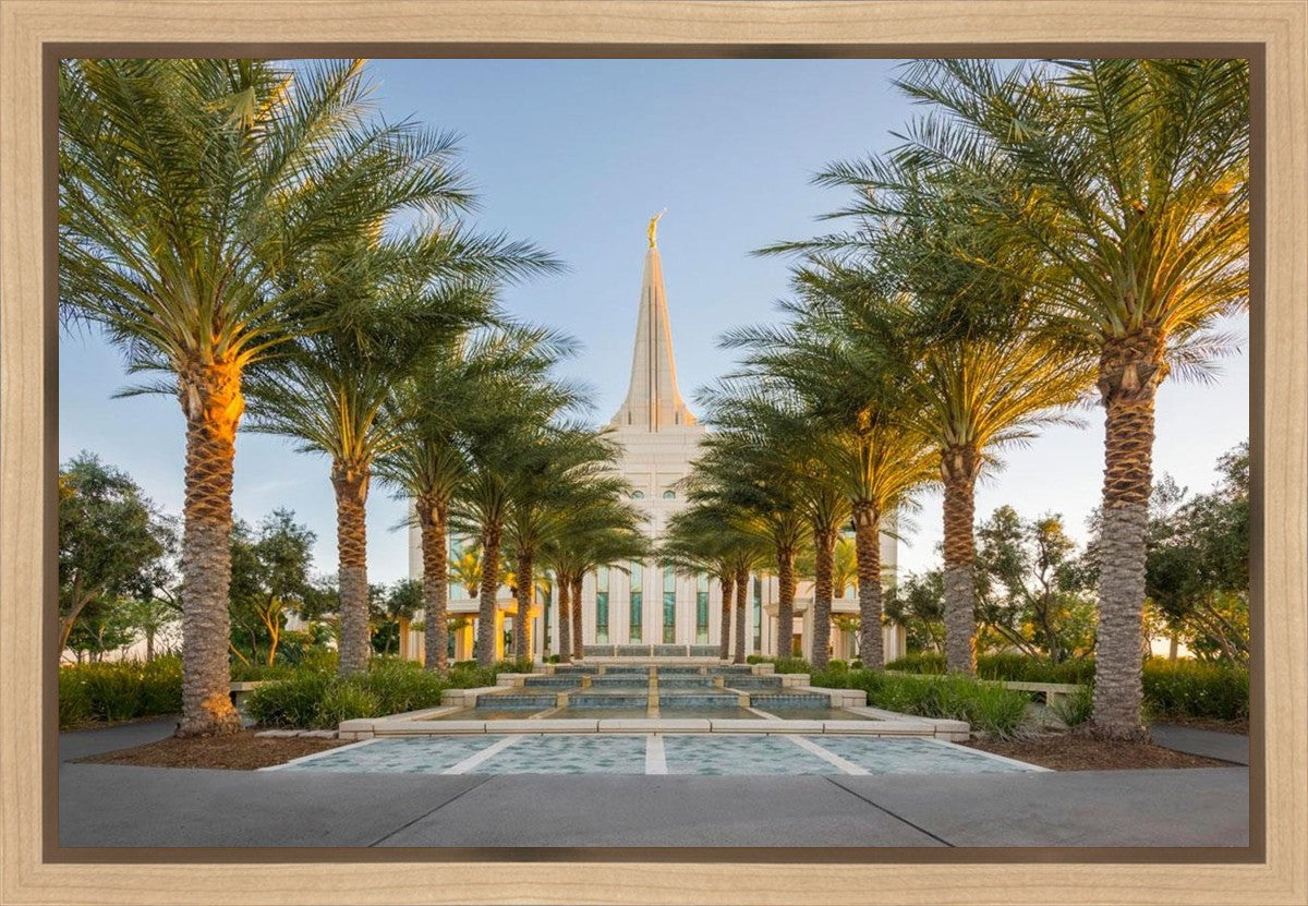 Gilbert Temple Pathway Gallery Wrap
