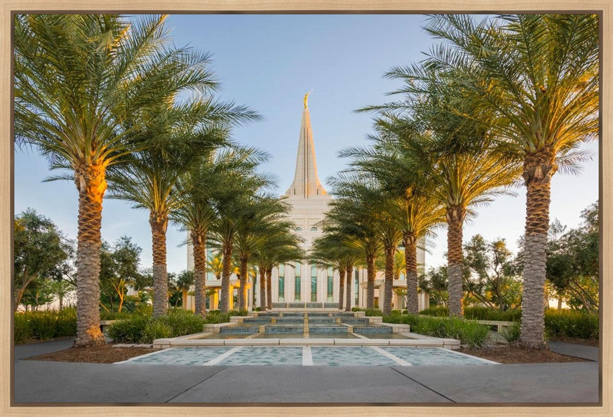 Gilbert Temple Pathway Gallery Wrap