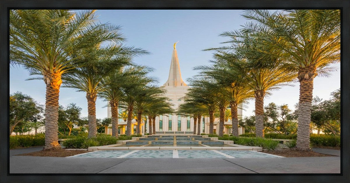 Gilbert Temple Pathway Gallery Wrap