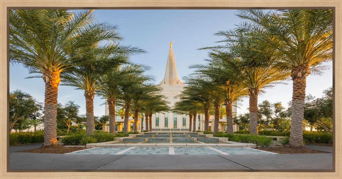 Gilbert Temple Pathway Gallery Wrap