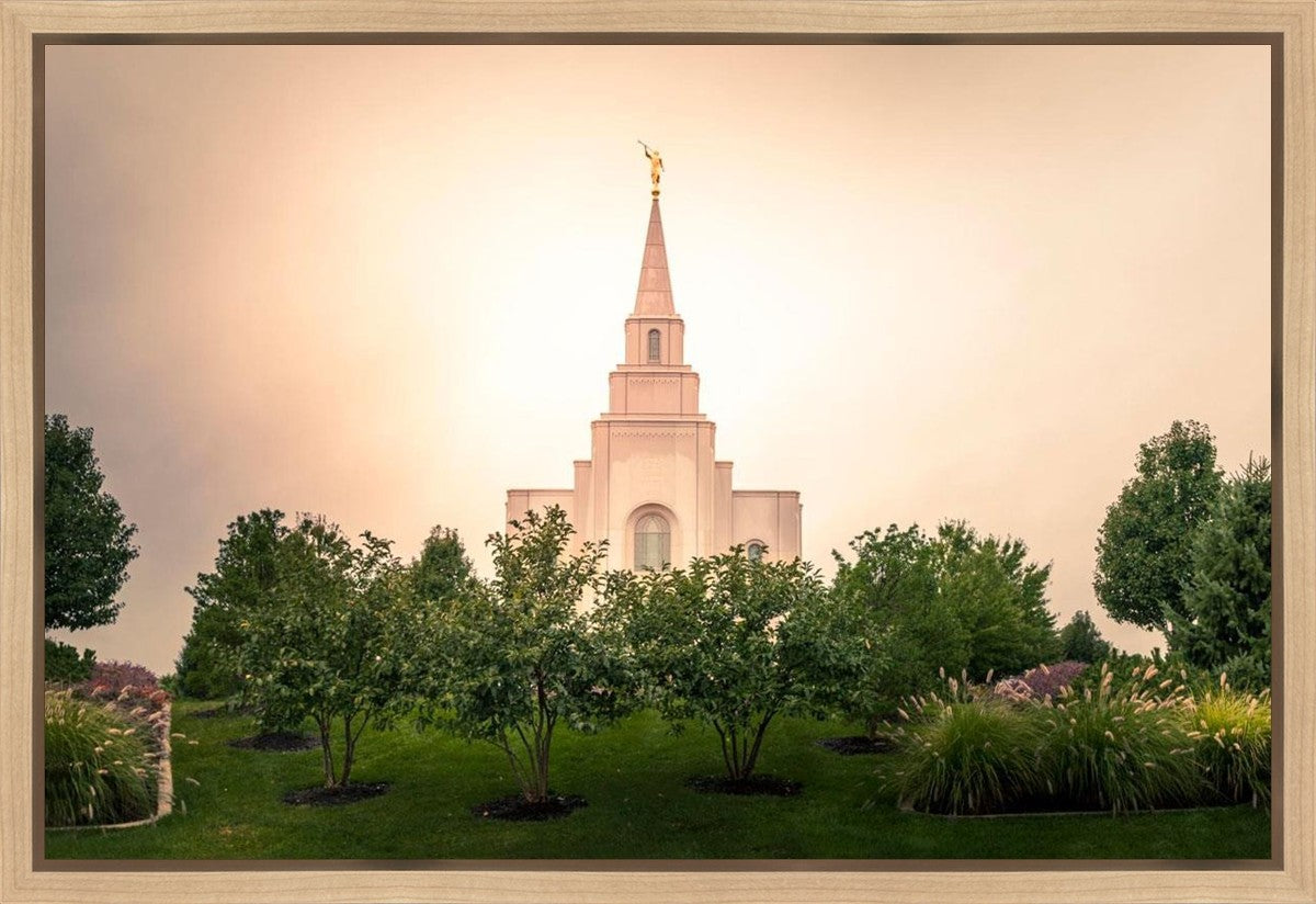 Kansas City Temple Eden Gallery Wrap