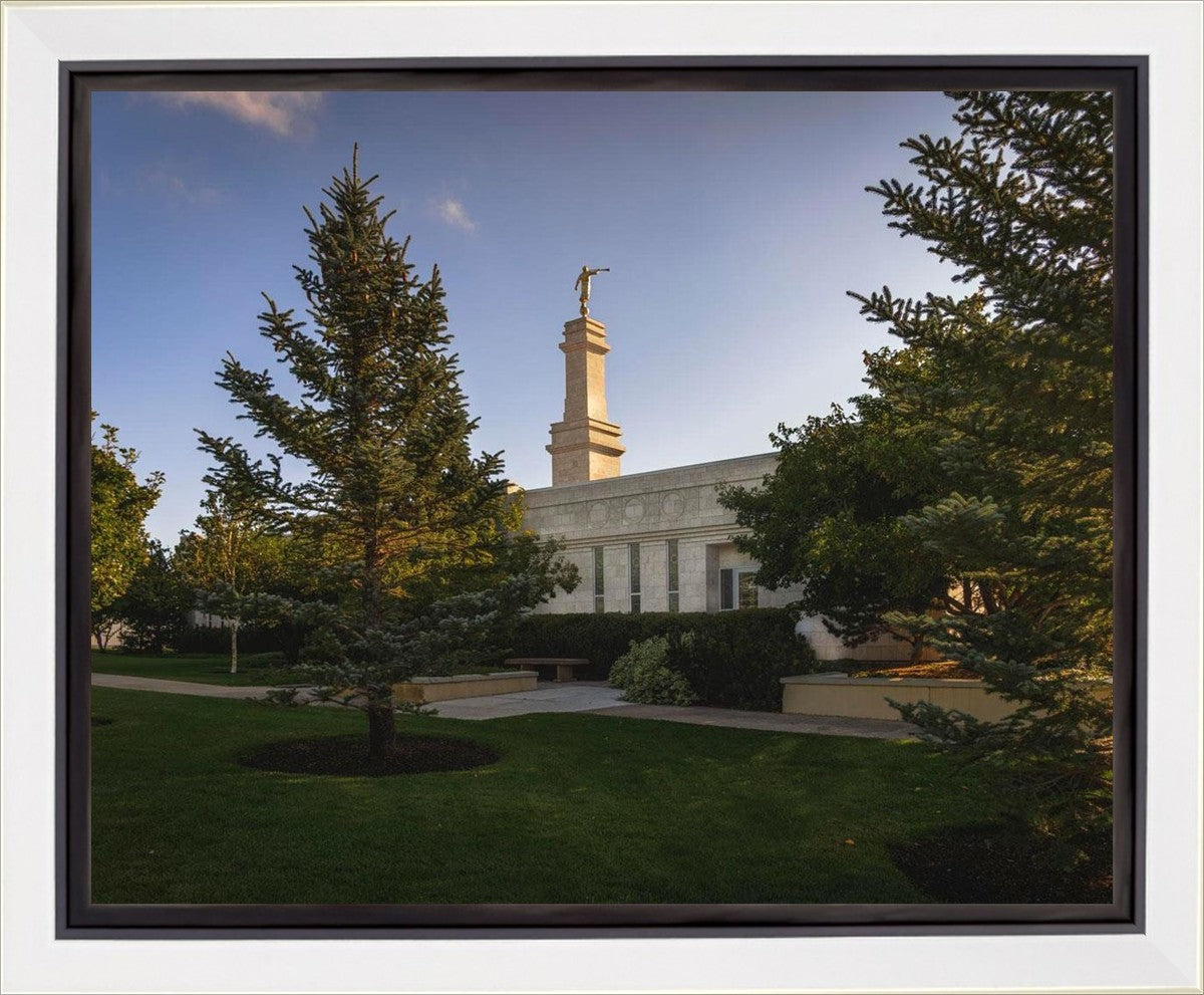 Monticello Temple Daytime Skies Gallery Wrap