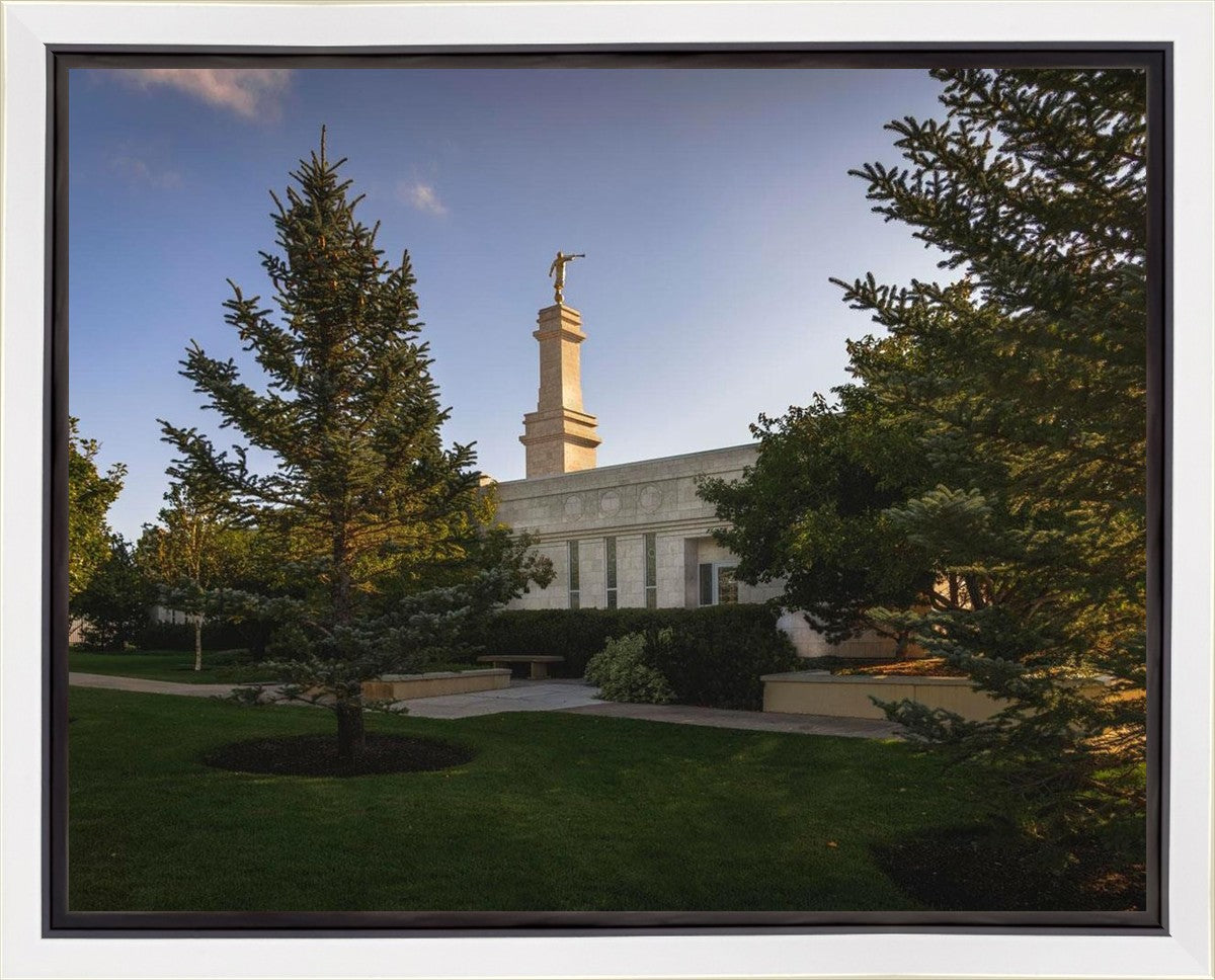 Monticello Temple Daytime Skies Gallery Wrap
