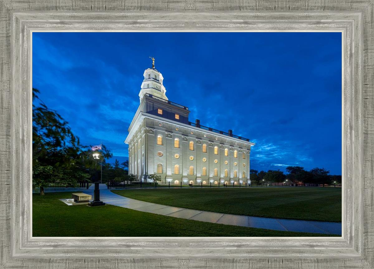 Nauvoo Temple Blue Hour