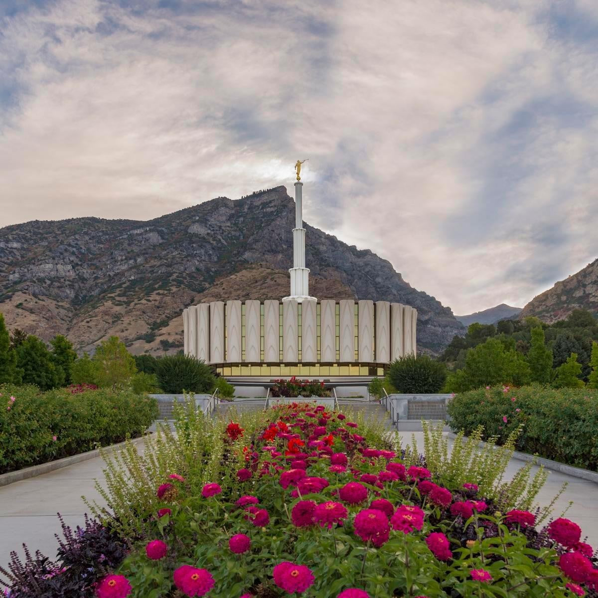 Provo Temple First Light Gallery Wrap