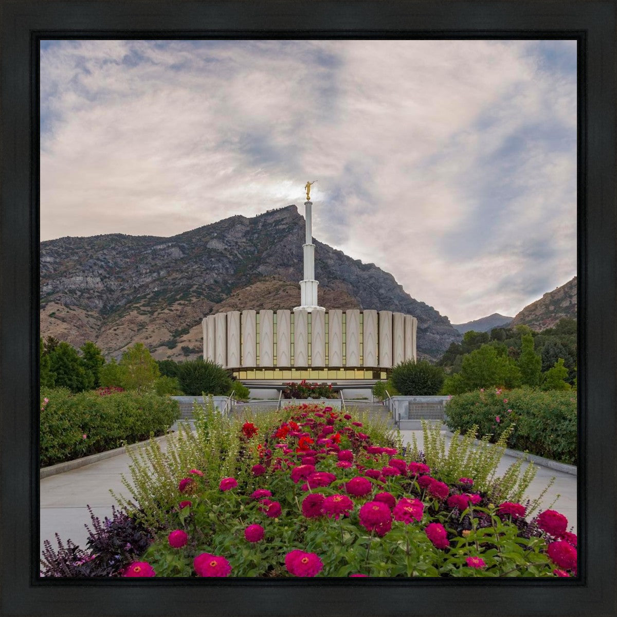 Provo Temple First Light Gallery Wrap