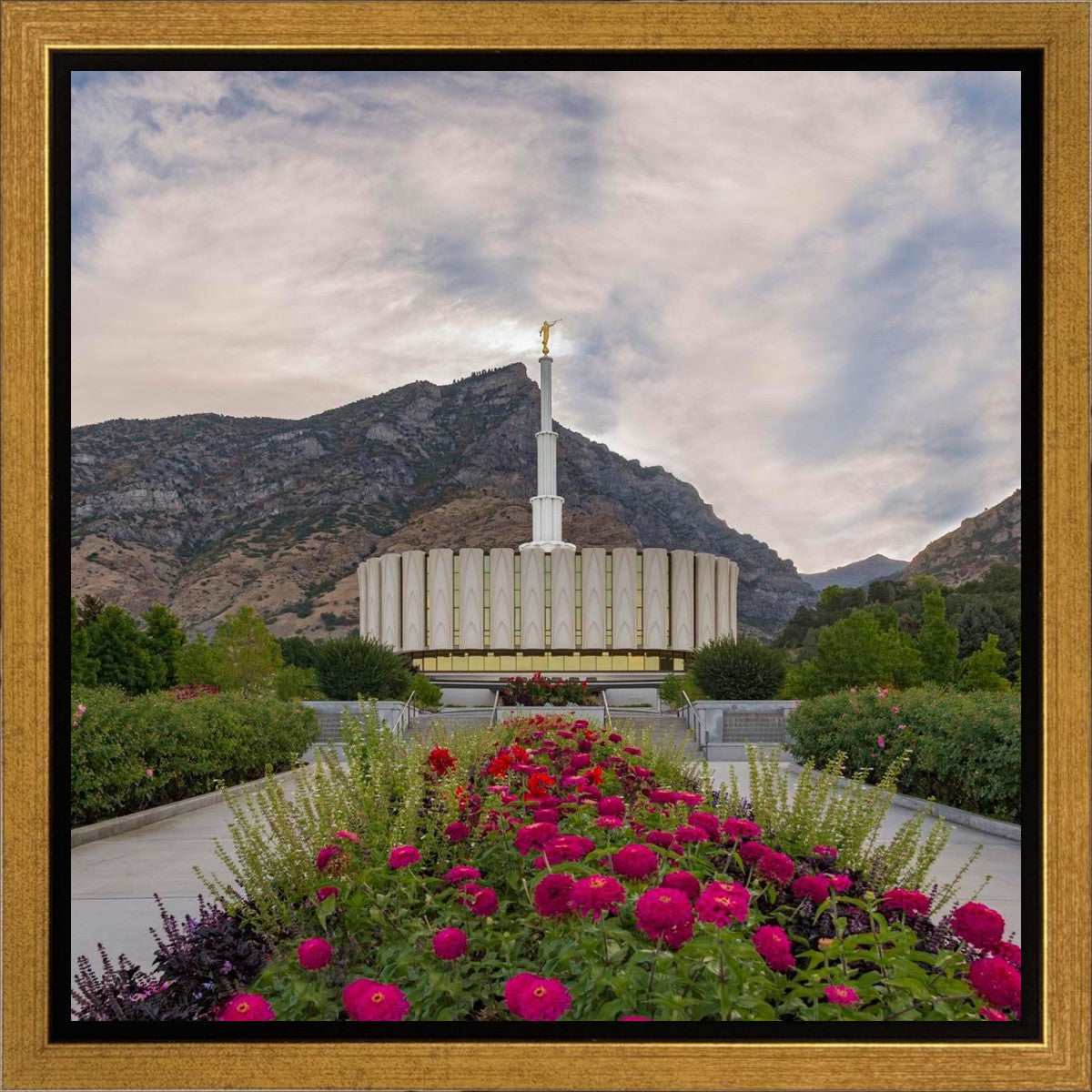 Provo Temple First Light Gallery Wrap