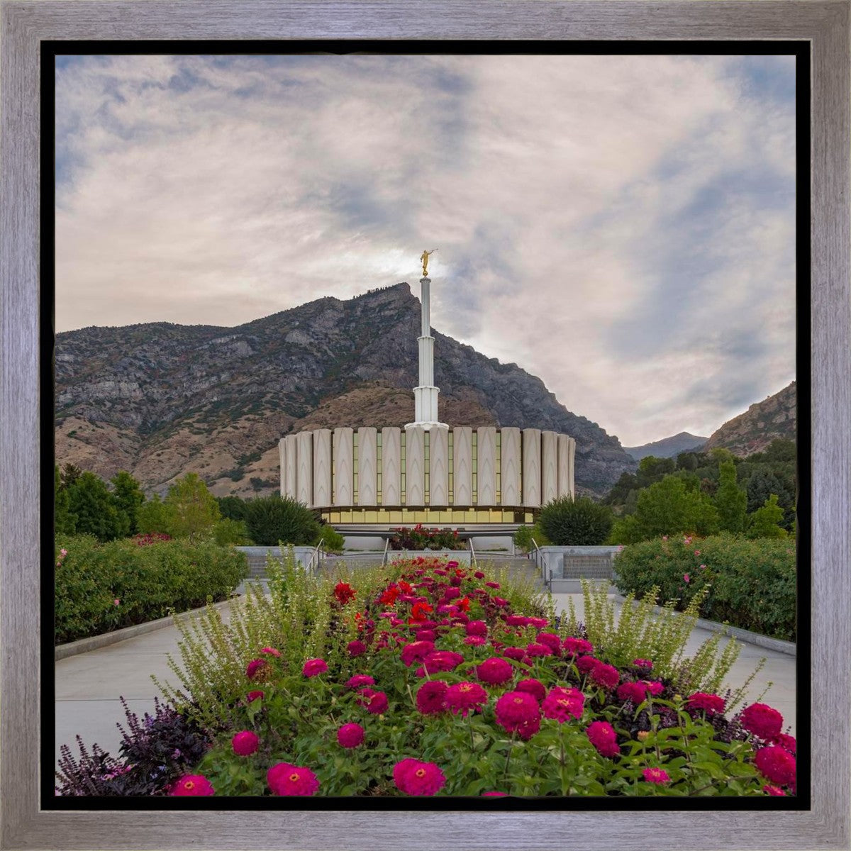 Provo Temple First Light Gallery Wrap