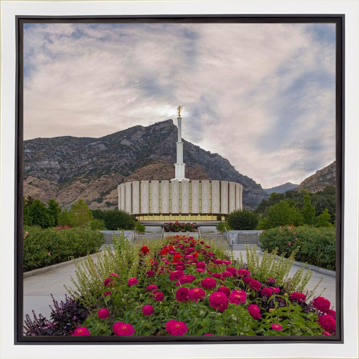 Provo Temple First Light Gallery Wrap