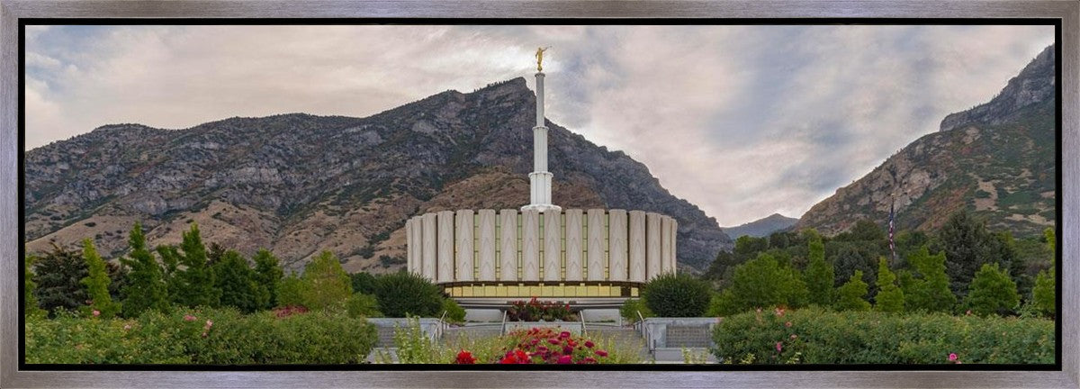 Provo Temple First Light Gallery Wrap