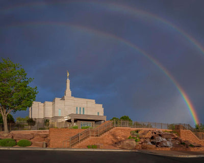 Snowflake Arizona Temple Pictures & Art