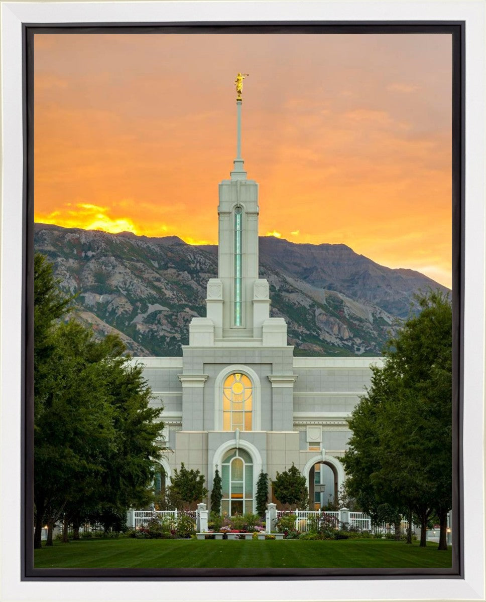 Mount Timpanogos Morning Glory (Full Vertical Version) Gallery Wrap