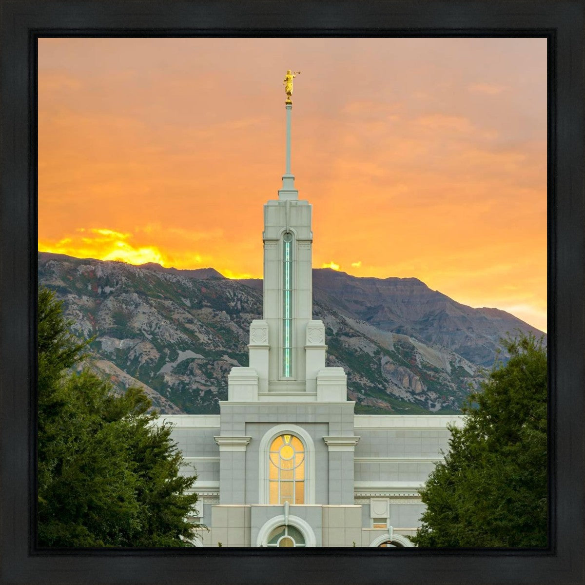 Mount Timpanogos Morning Glory (Full Vertical Version) Gallery Wrap
