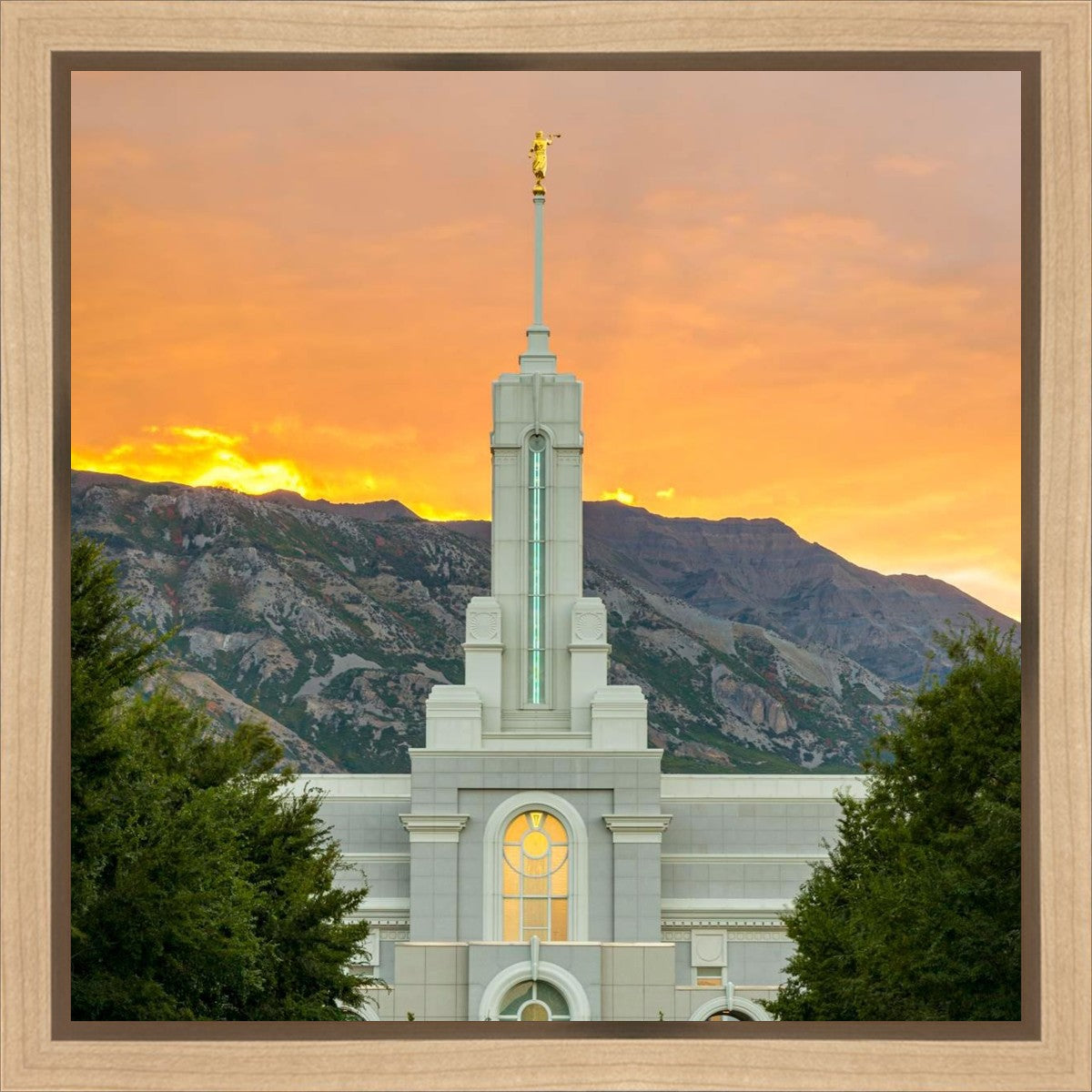 Mount Timpanogos Morning Glory (Full Vertical Version) Gallery Wrap