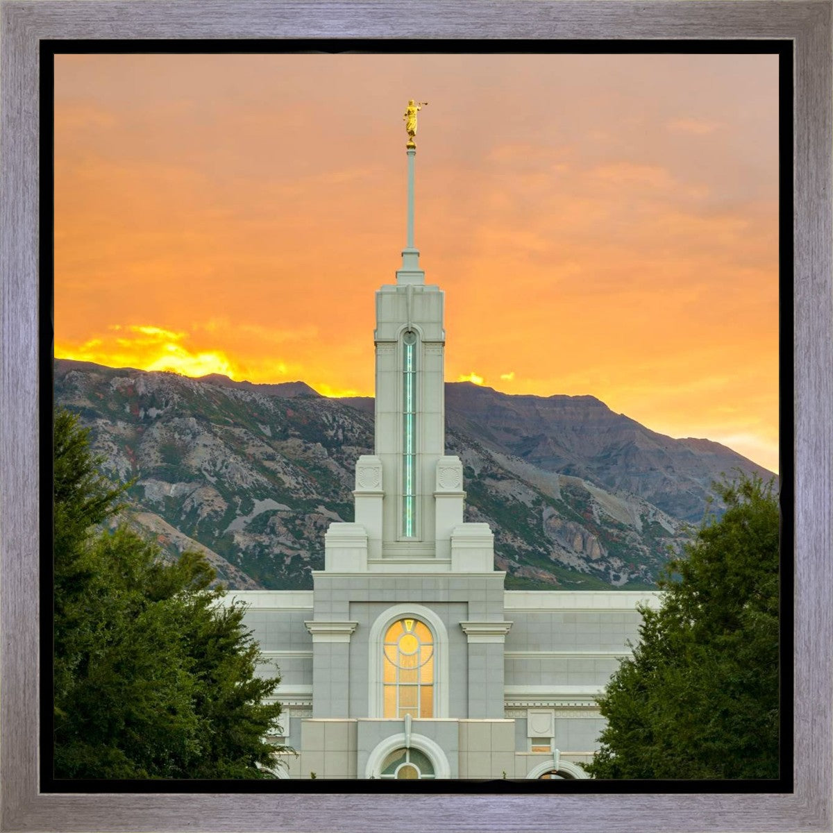 Mount Timpanogos Morning Glory (Full Vertical Version) Gallery Wrap