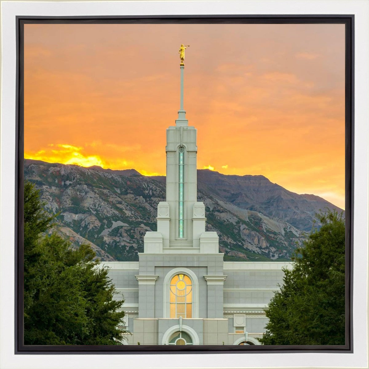 Mount Timpanogos Morning Glory (Full Vertical Version) Gallery Wrap