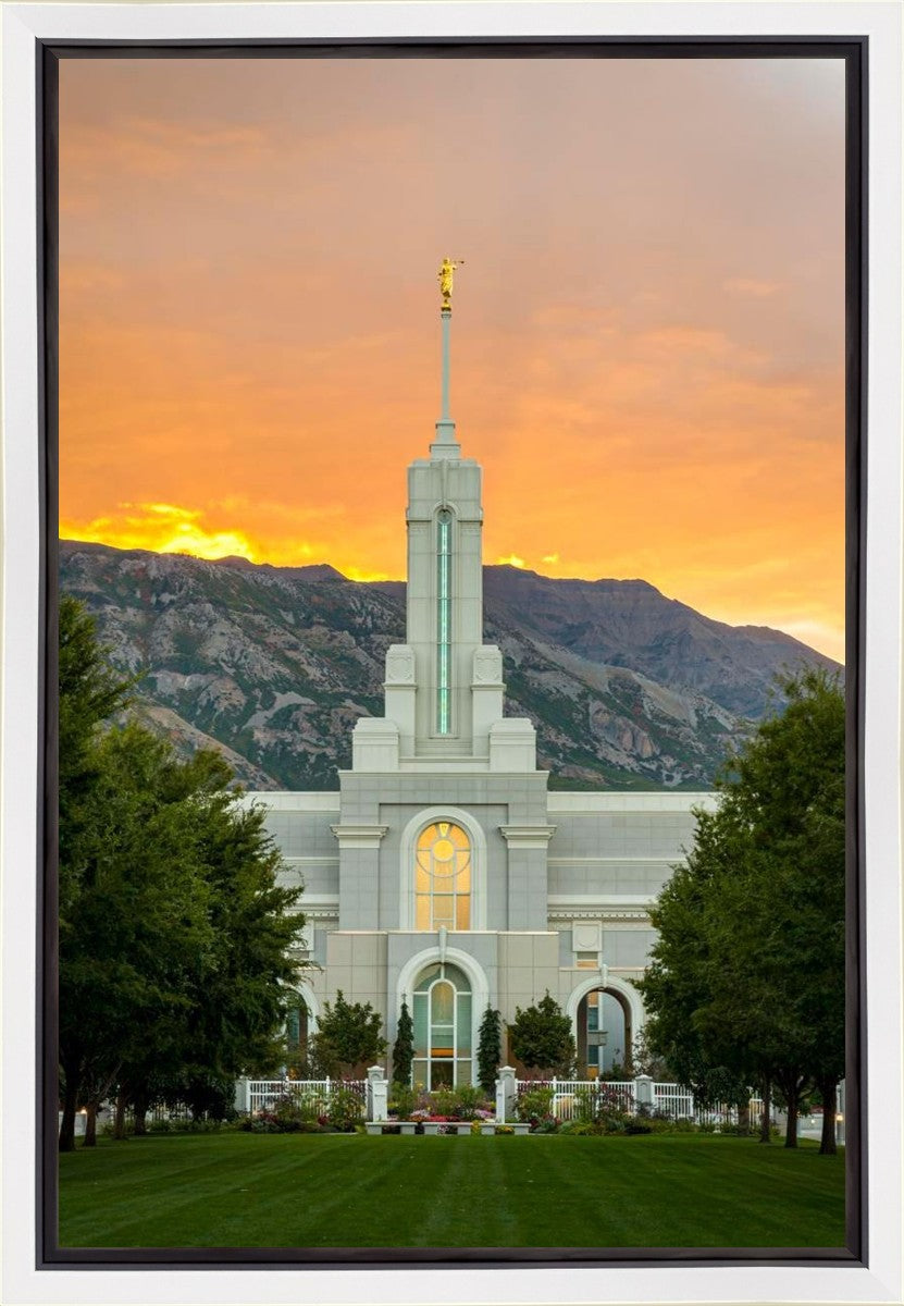 Mount Timpanogos Morning Glory (Full Vertical Version) Gallery Wrap