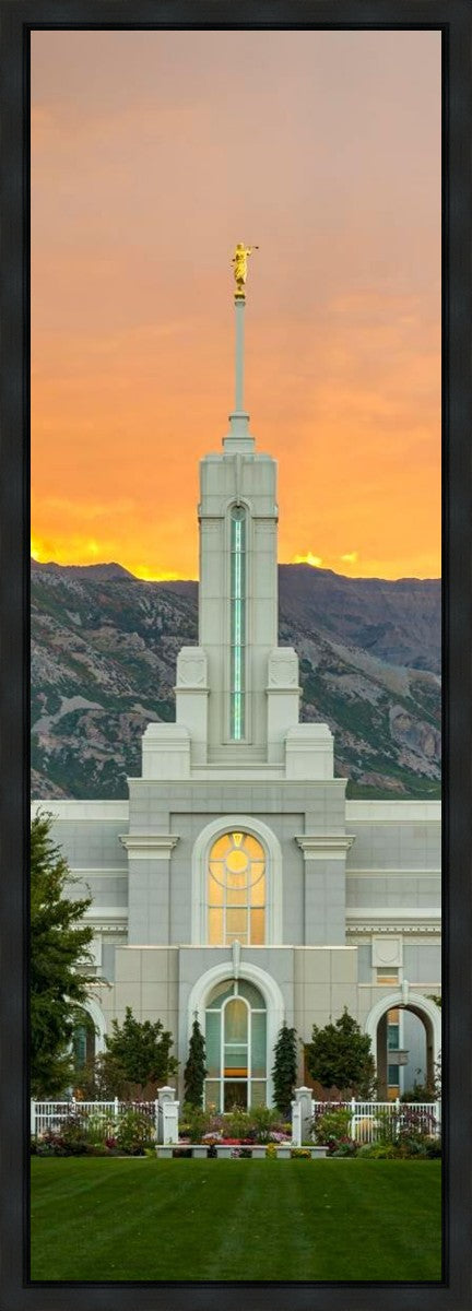 Mount Timpanogos Morning Glory (Full Vertical Version) Gallery Wrap