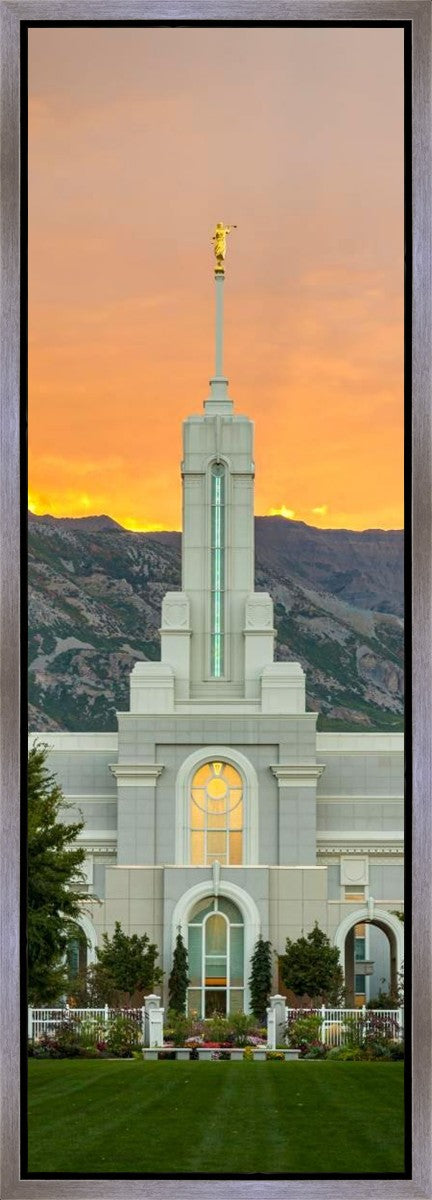 Mount Timpanogos Morning Glory (Full Vertical Version) Gallery Wrap