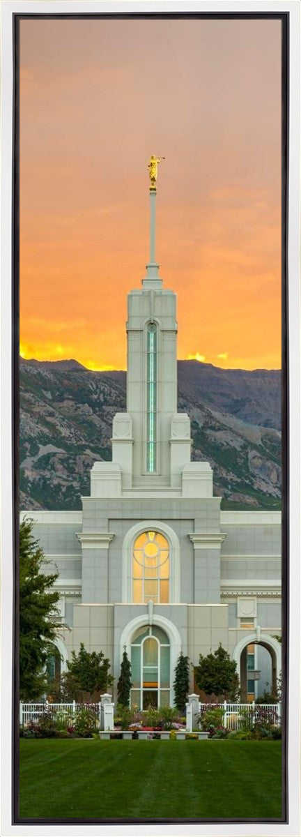 Mount Timpanogos Morning Glory (Full Vertical Version) Gallery Wrap