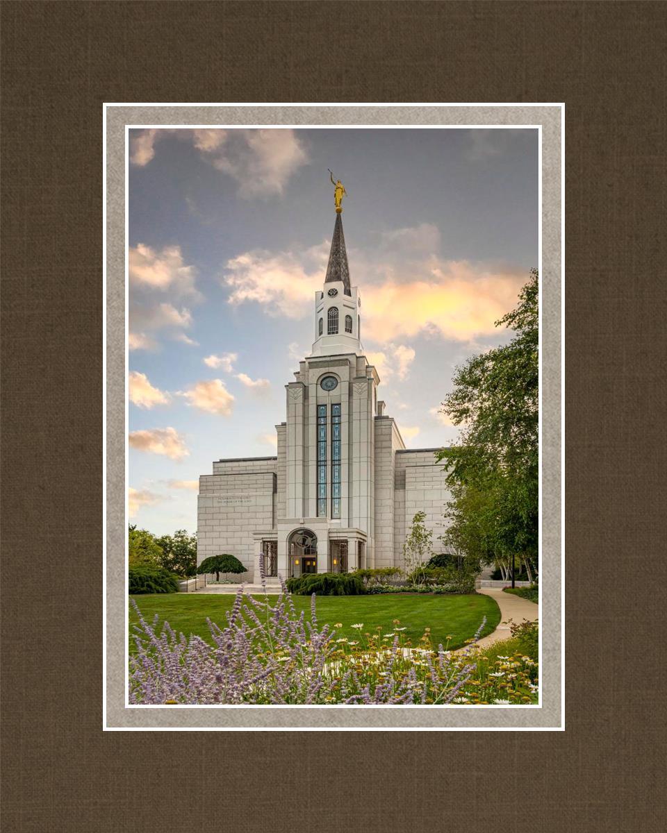 Boston Temple Summer Evening
