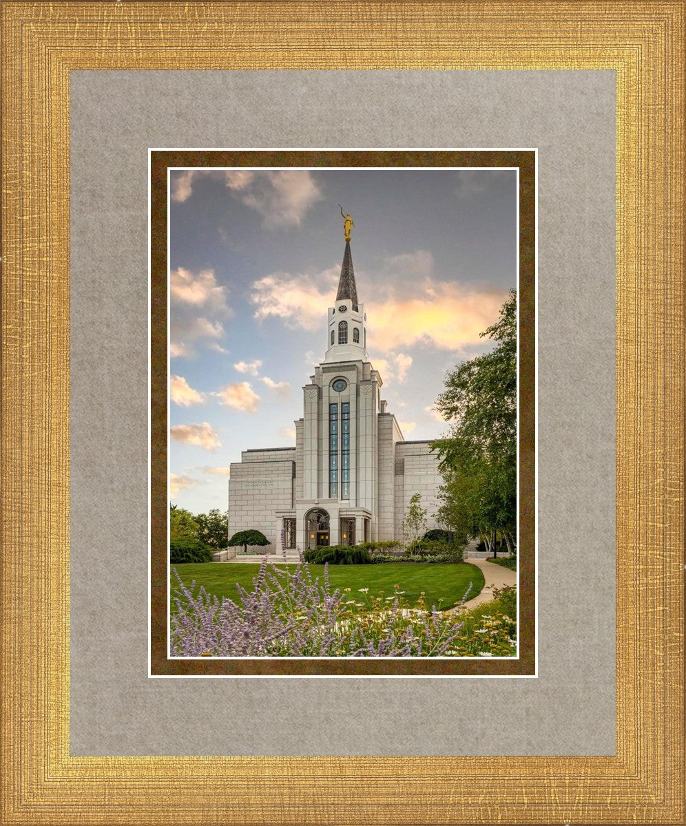 Boston Temple Summer Evening