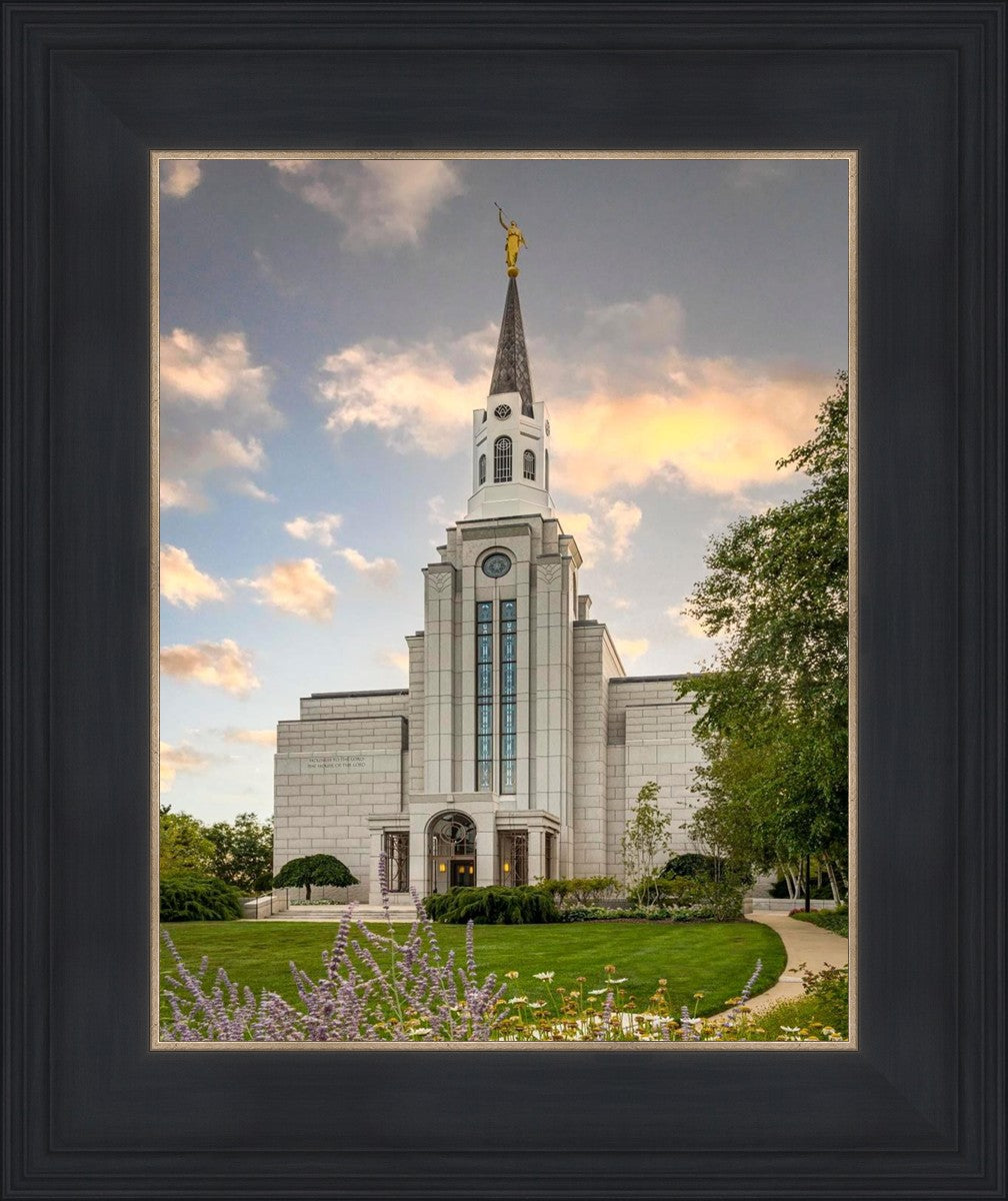 Boston Temple Summer Evening