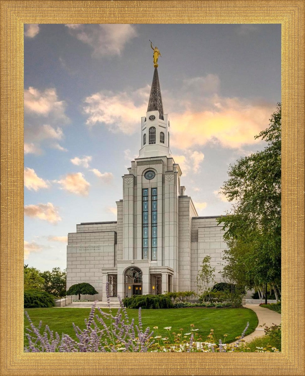 Boston Temple Summer Evening