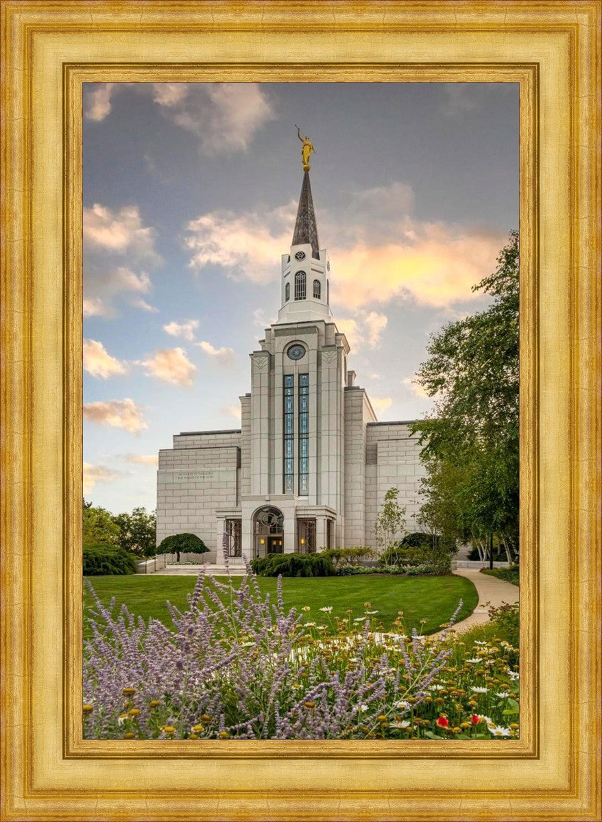 Boston Temple Summer Evening