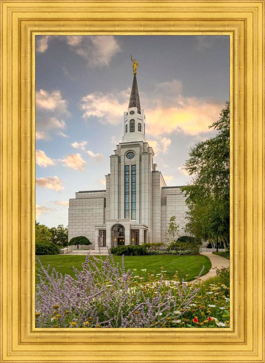 Boston Temple Summer Evening