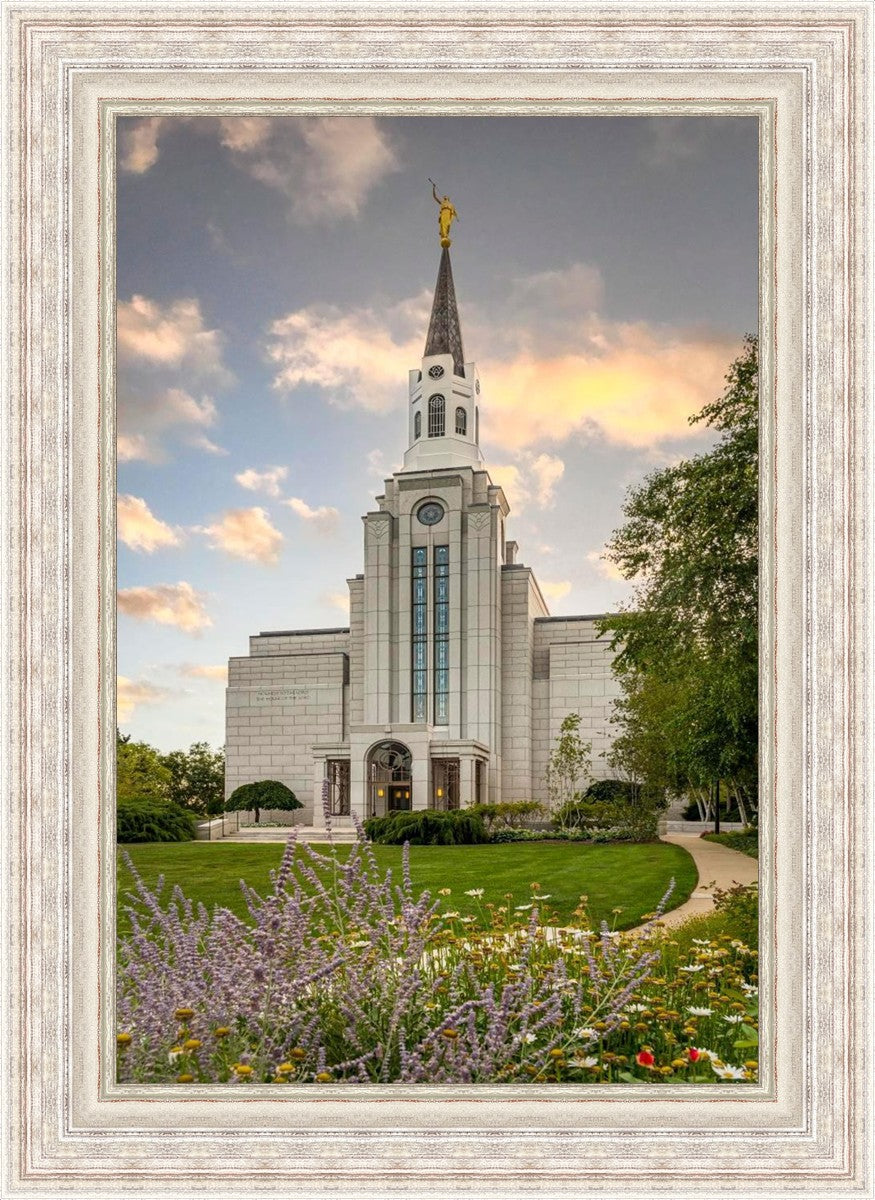 Boston Temple Summer Evening
