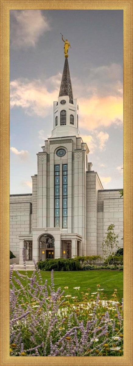 Boston Temple Summer Evening