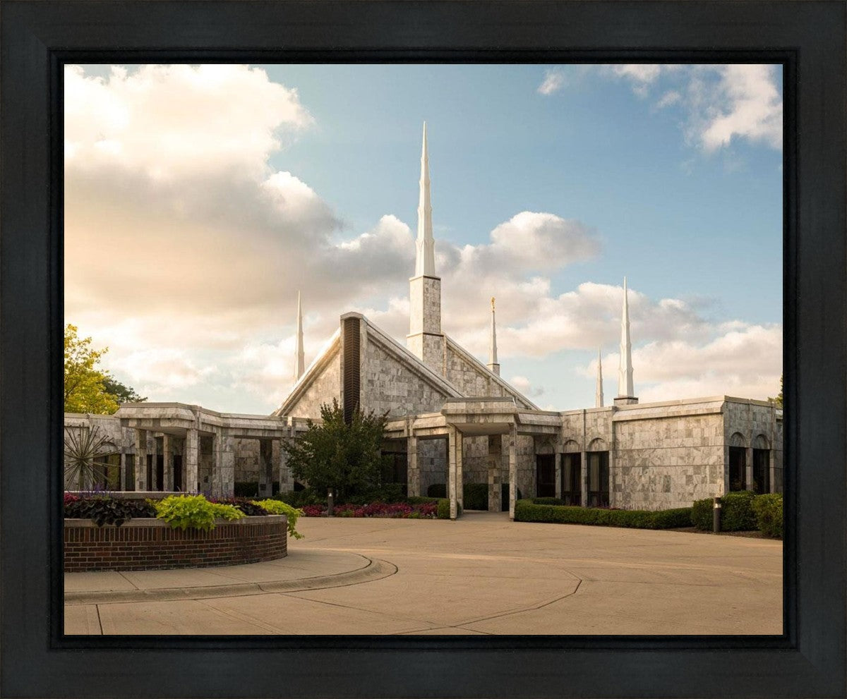Chicago Temple Golden Foundations Gallery Wrap
