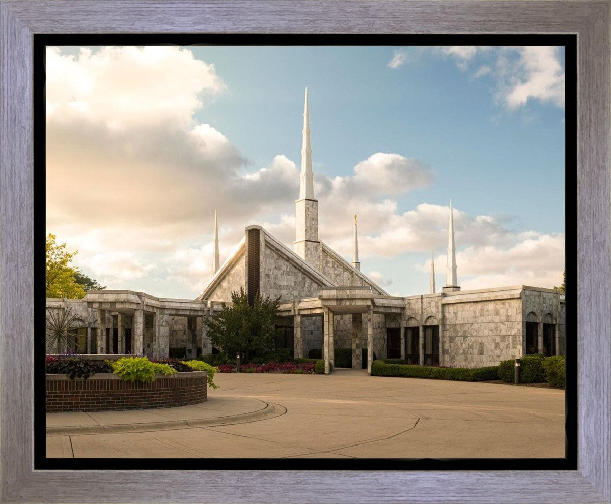 Chicago Temple Golden Foundations Gallery Wrap