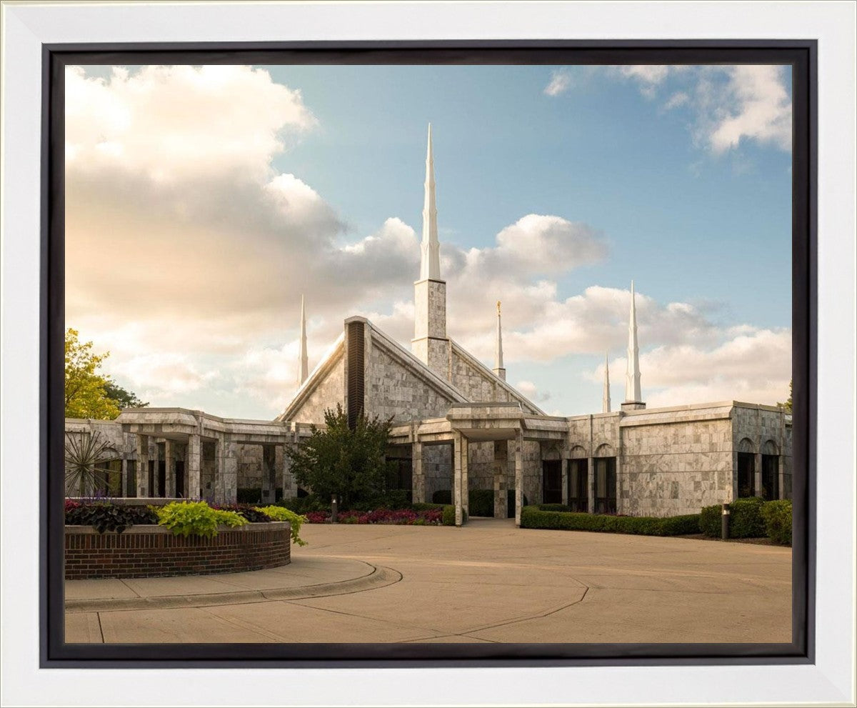 Chicago Temple Golden Foundations Gallery Wrap