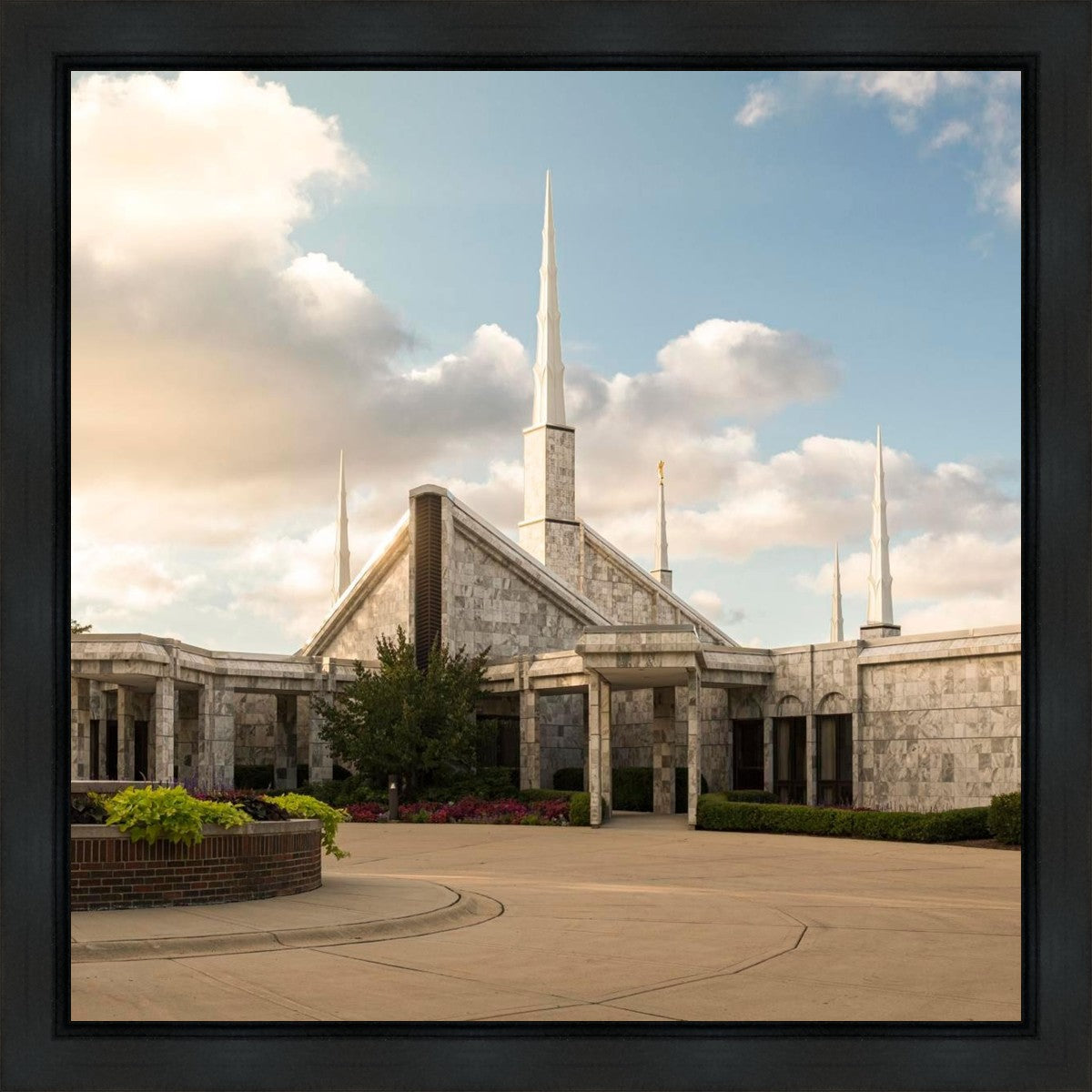 Chicago Temple Golden Foundations Gallery Wrap