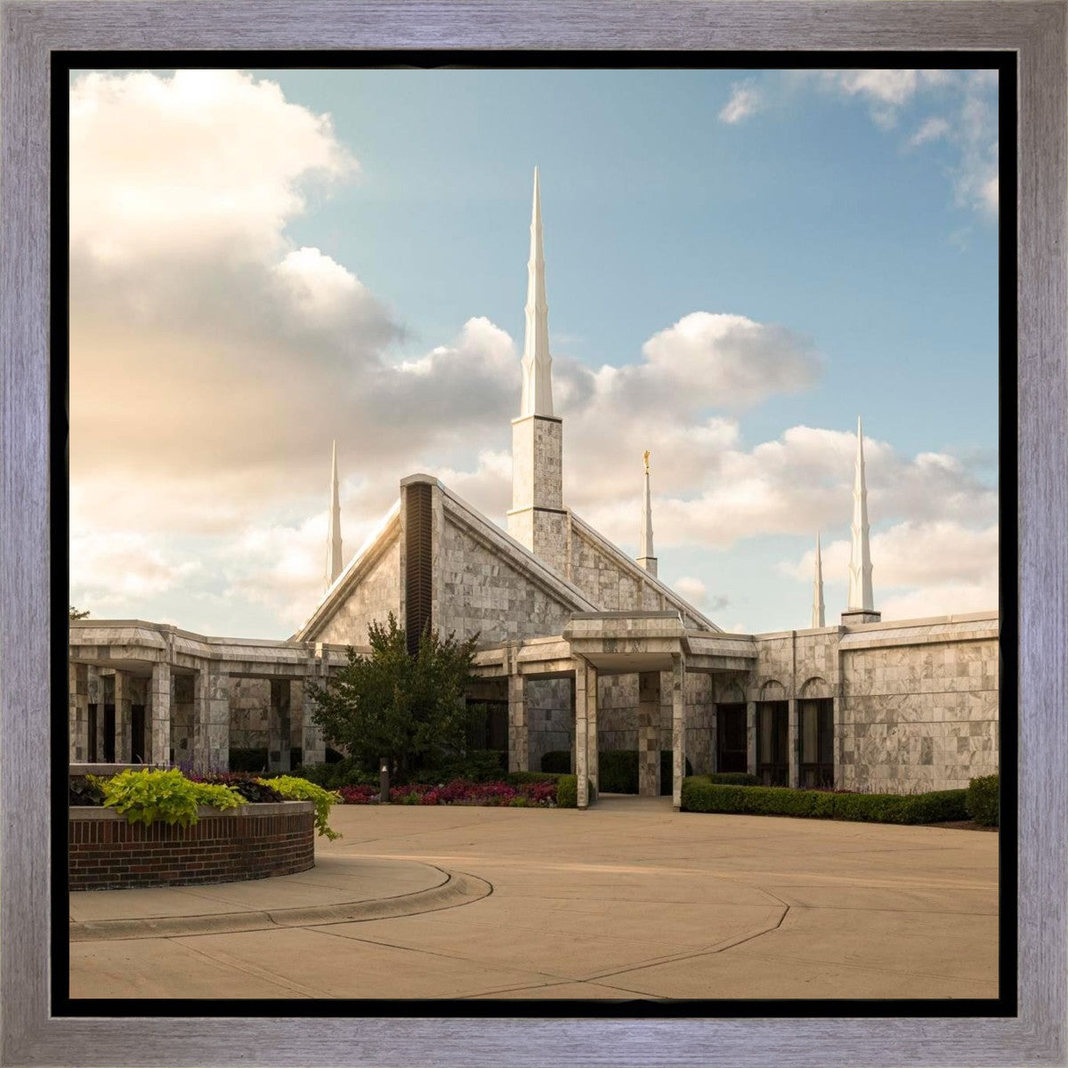 Chicago Temple Golden Foundations Gallery Wrap