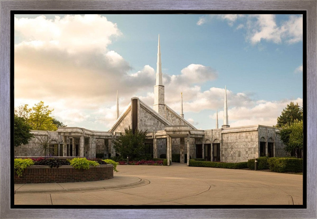 Chicago Temple Golden Foundations Gallery Wrap