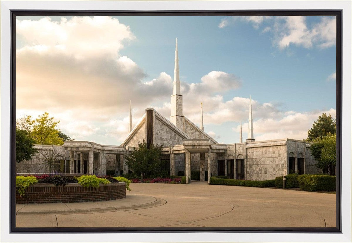 Chicago Temple Golden Foundations Gallery Wrap